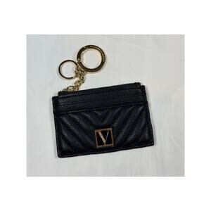 Victoria's Secret V-Quilt Card Case Keychain